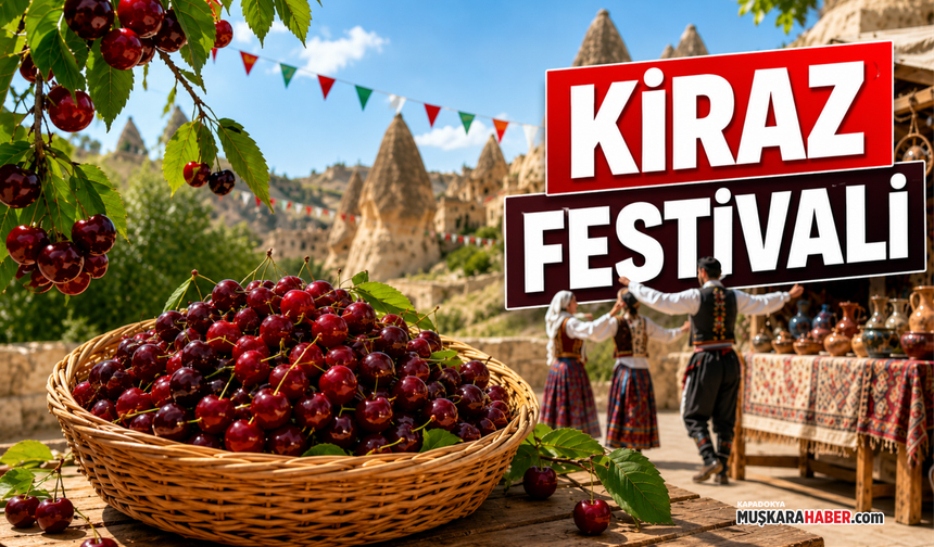 Ürgüp'te renkli hafta sonu: Aksalur Kiraz Festivali başlıyor