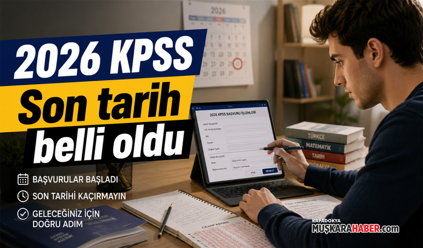 2026 KPSS başvuruları başladı: İşte başvuru tarihleri ve sınav takvimi