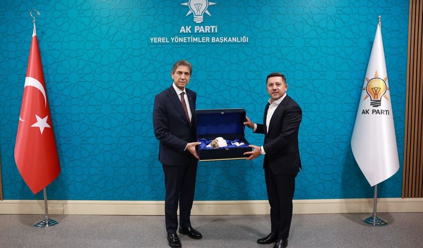 Nevşehir için önemli temas: Arı, Mustafa Demir ile görüştü