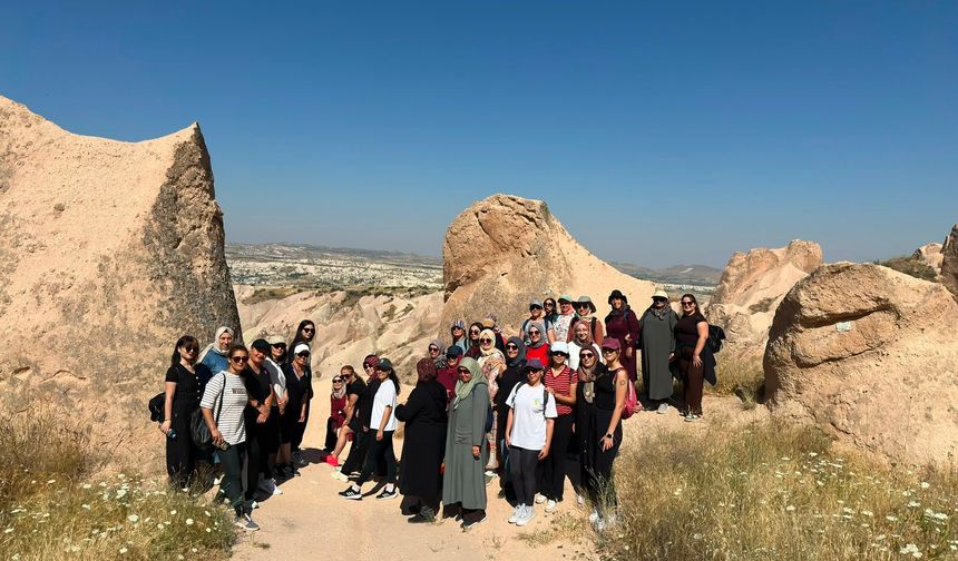 Kapadokya’da kadınlar sağlıklı yaşam için adım attı