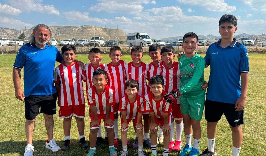 Nevşehir Spor Futbol Okullarından International Junior Cup'ta çifte başarı