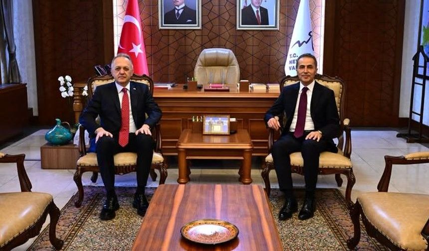 Kültür ve Turizm Bakan Yardımcısı Yazgı’dan Vali Kök’e ziyaret