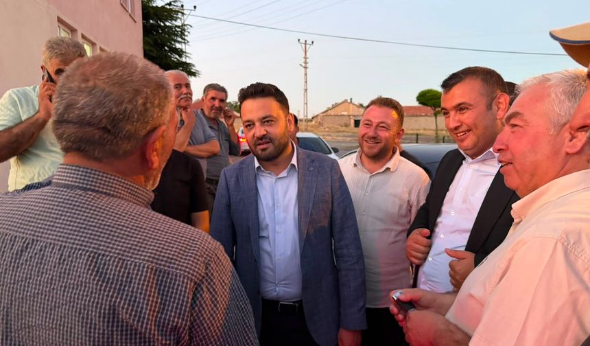 AK Parti Nevşehir İl Başkanı Aygün’den Kozaklı köylerine ziyaret