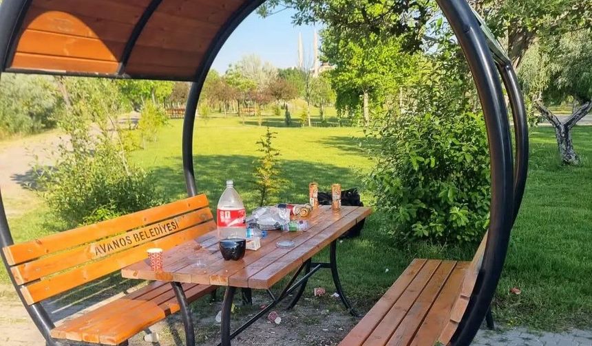 Parkları ve kamelyaları kırıp döktüler! Belediye sert tepki gösterdi