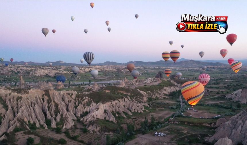 Kapadokya balon turları Türkiye’yi uçurdu