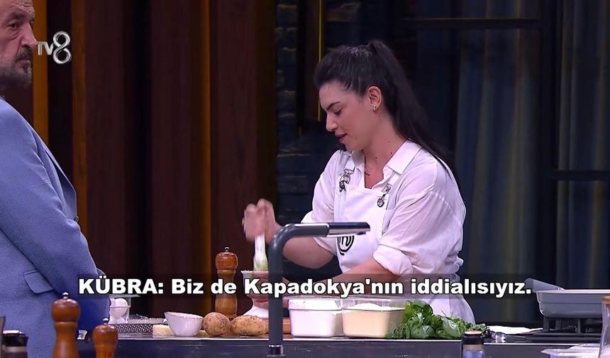Nevşehirli Kübra MasterChef’te bir üst tura yükseldi
