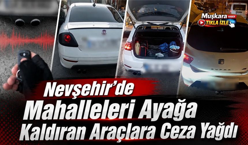 Gece uykularını kaçıran sürücülere polis darbesi! Araçlar 30 gün men edildi