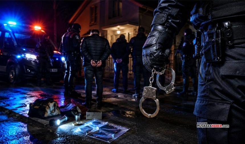 Nevşehir’de suçlulara geçit yok: 19 kişi tutuklandı