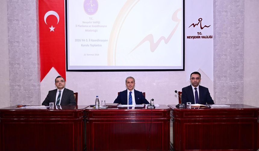 Nevşehir’de yatırım ve proje trafiği masada