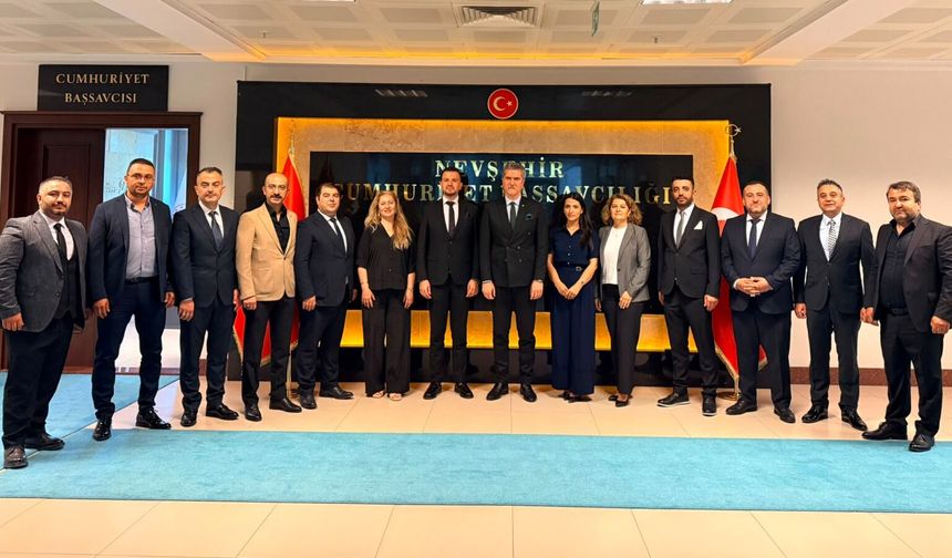 Mustafa Ertaş ve beraberindeki heyetten Başsavcı Çalış’a ziyaret