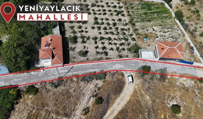 Yeniyaylacık’ın beklediği yol bitiyor: Ekipler son aşamada