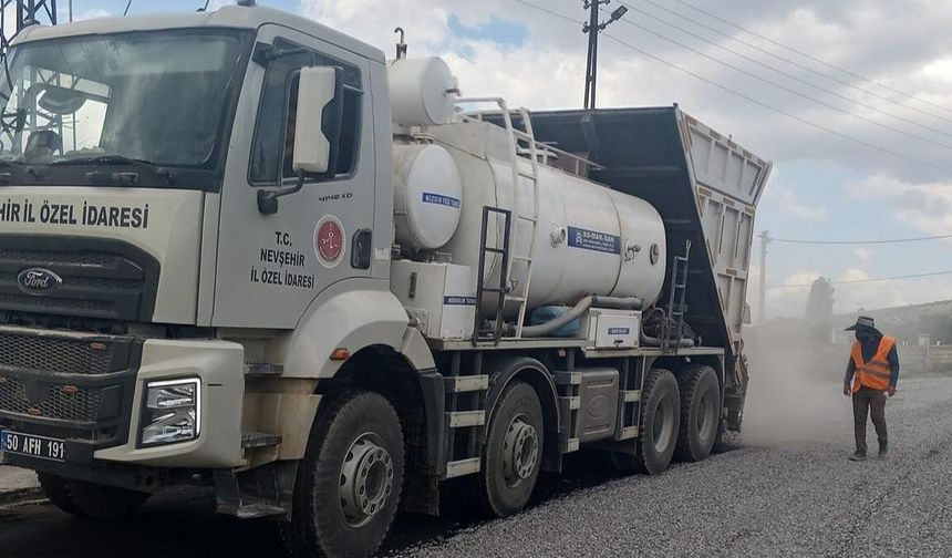 Nevşehir’de yollar değişiyor: Köy yollarına dev dokunuş