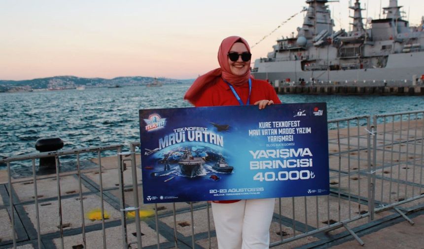 NEVÜ öğrencisi TEKNOFEST’te zirveye çıktı: TEKNOFEST’te birinci