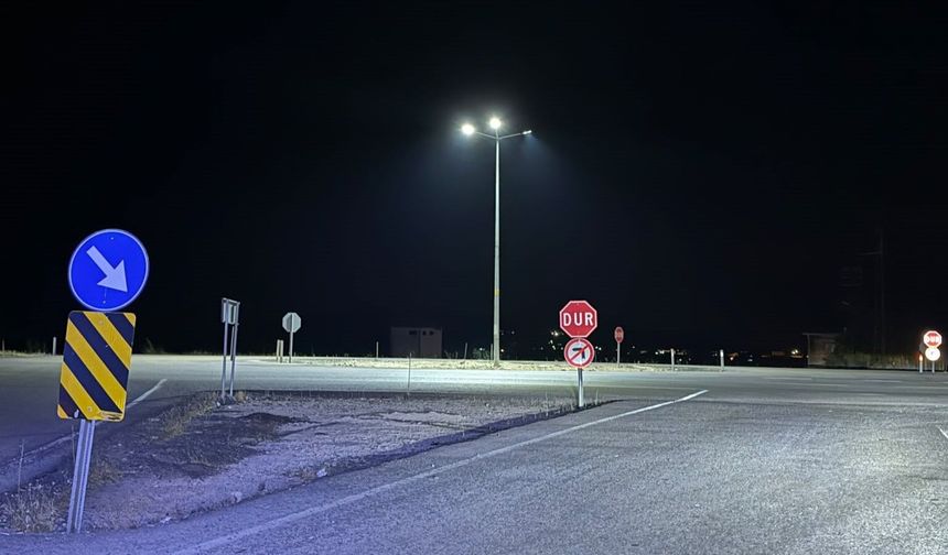 Nevşehir’de gece sürüşünü zorlaştıran noktaya neşter