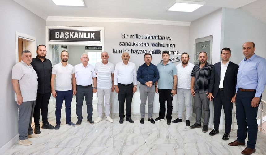 Esnafın beklentileri Başkan Arı’ya iletildi