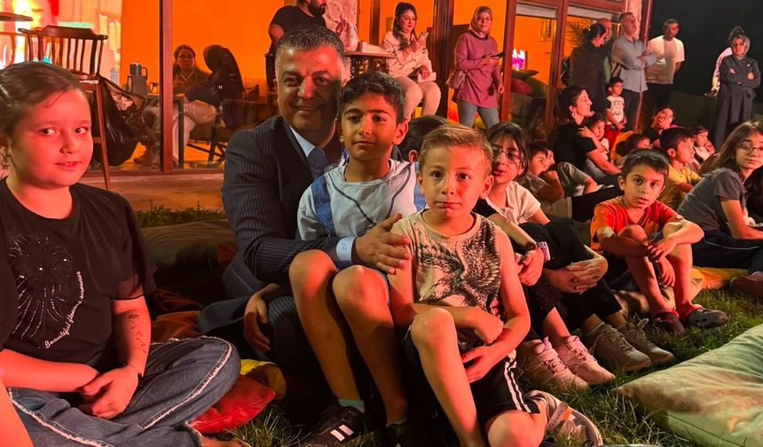Nar’da çocuklara unutulmaz yaz akşamı