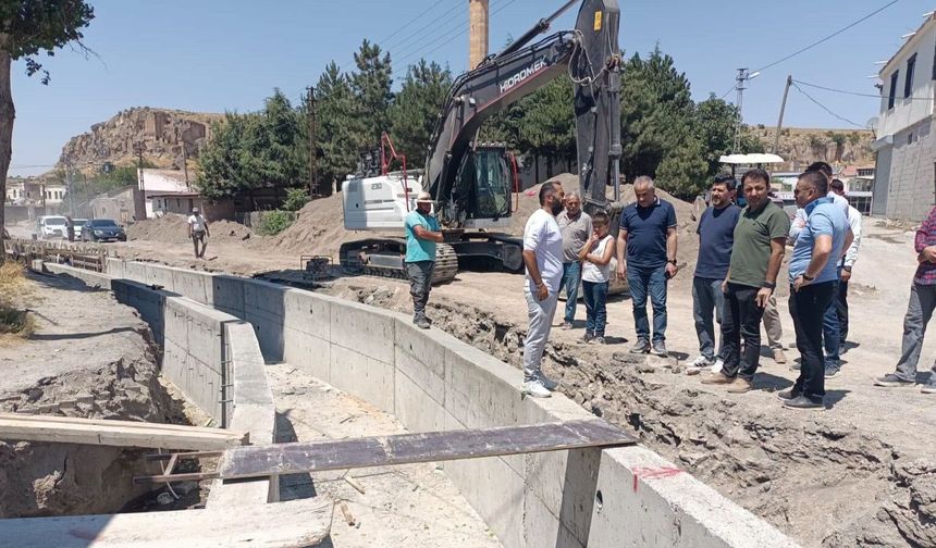 Nevşehir’de içme suyu ve taşkın için önemli çalışma