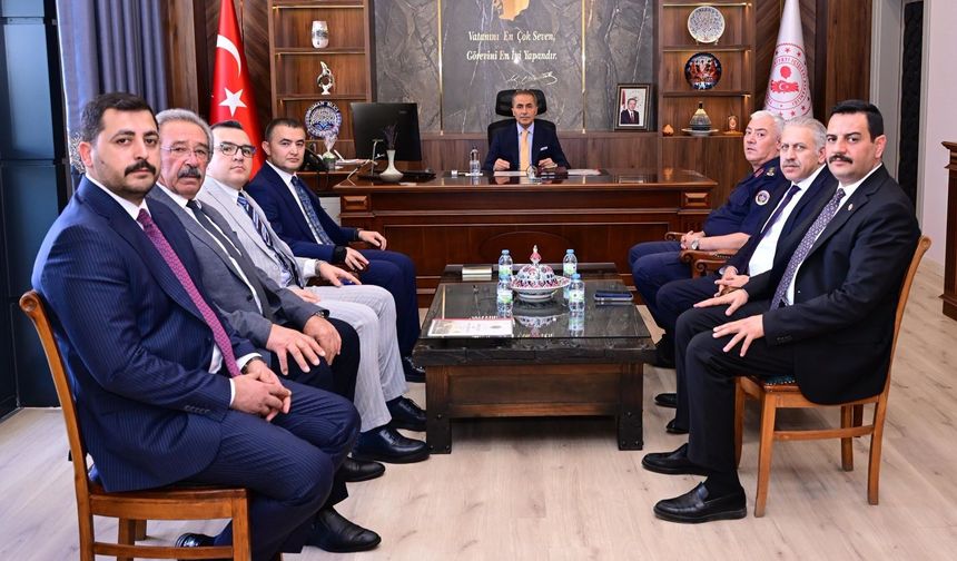 Vali Kök Avanos’ta: İlçenin yatırımları masaya yatırıldı