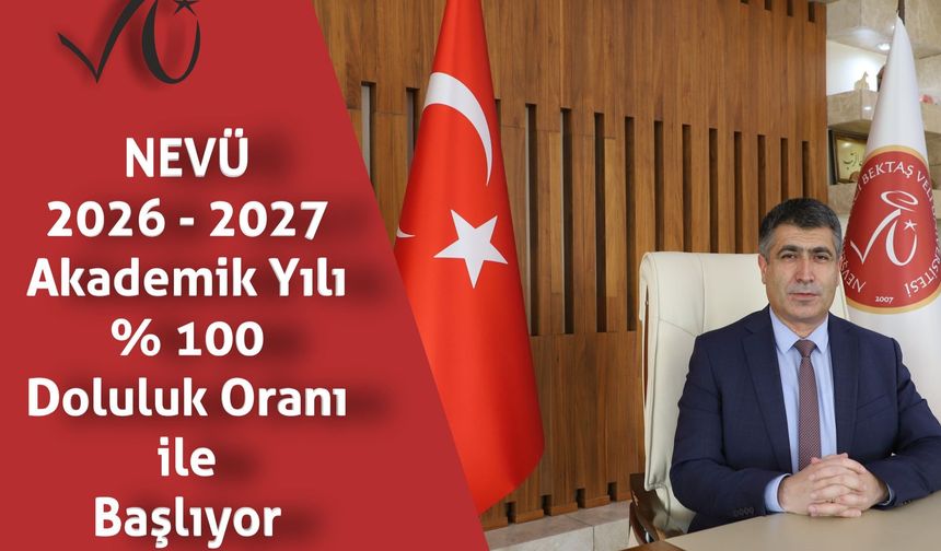 NEVÜ’de kontenjanlar doldu: 3 bin 920 öğrenci Nevşehir’i tercih etti