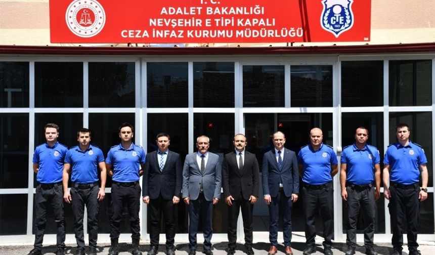 Nevşehir Cezaevinde dikkat çeken üretim: Başsavcı Çalış yerinde inceledi
