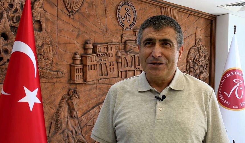 NEVÜ Rektörü Aktekin Çin medyasına konuştu