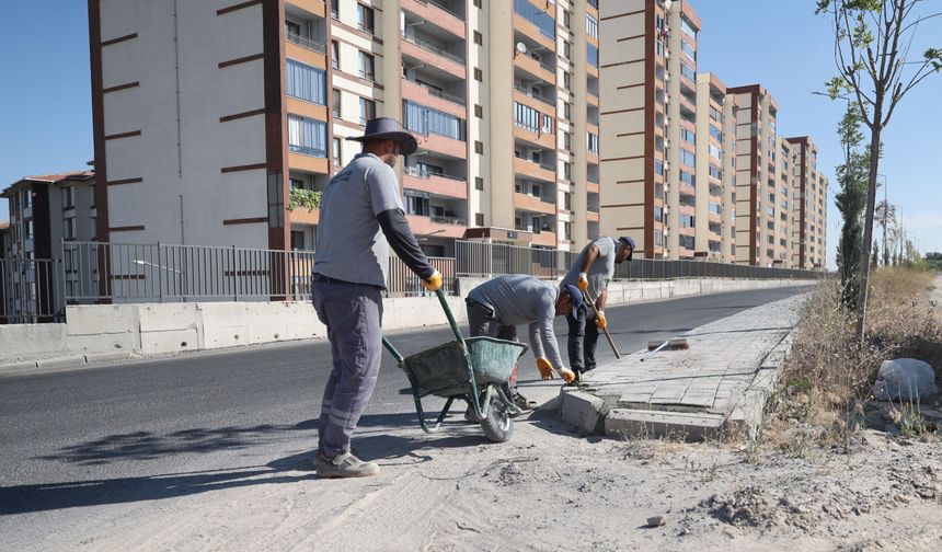 Nevşehir’de iki noktada ekipler sahaya indi: Sıcak asfalt yapılacak