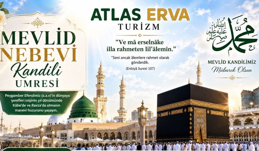 Mevlid Kandili’ni kutsal topraklarda geçirmek isteyenlere özel umre programı