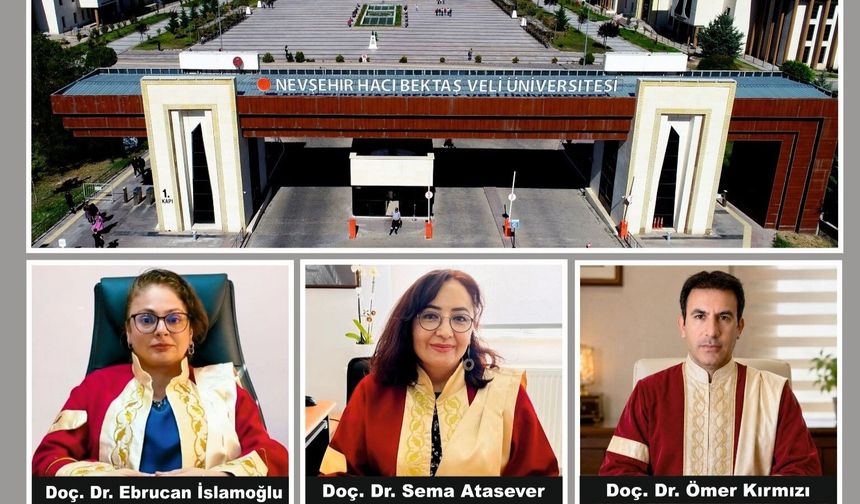 Yeni eğitim yılı öncesi NEVÜ’de üç doçent ataması