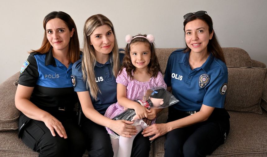 Nevşehir polisinden gazi çocuklarına sürpriz