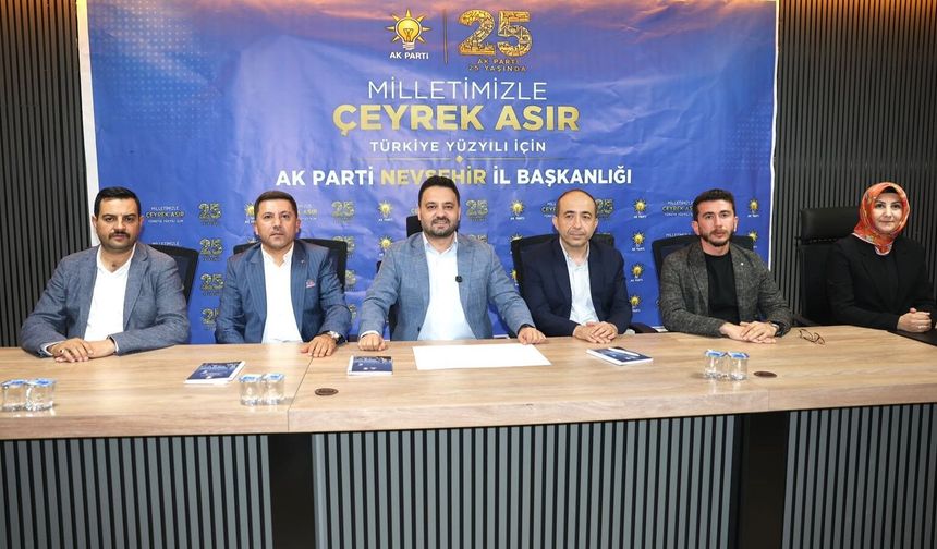 İl Başkanı Aygün: “25 yıllık birikimimiz geleceğin güçlü temelidir”