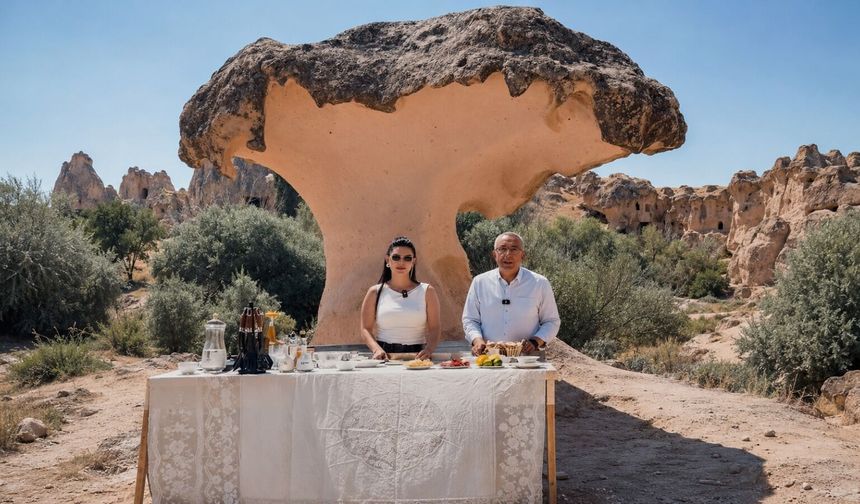 Gülşehir’in mantar yemeği MasterChef eliyle hazırlandı