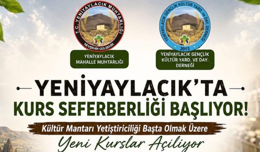 Hem üretim hem sertifika: Mantar yetiştiriciliği kursu geliyor