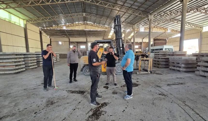 Avanos için üretim sürüyor: Başkan Sarıtaş çalışmaları denetledi