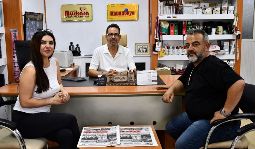 MasterChef Kübra'dan Nevşehir Gazeteciler Cemiyetine ziyaret