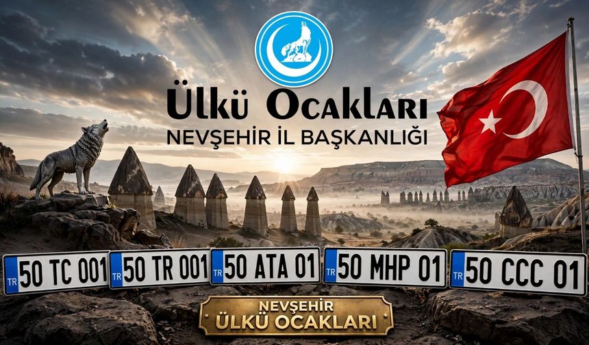 “Sürprizimiz var” demişlerdi: Nevşehir’de 5 özel plaka açıldı