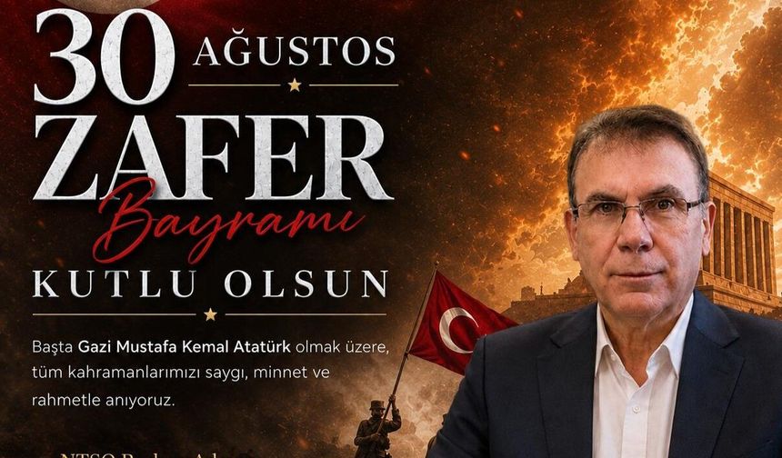 Yüksel Babaoğlu’ndan 30 Ağustos Zafer Bayramı mesajı