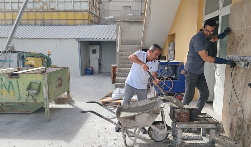 Nevşehir’de santrale denetim: Yapı malzemeleri incelendi