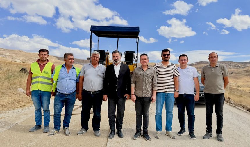 Ürgüp’te Hayvan Bakımevi yolu yenileniyor