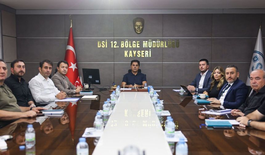 Nevşehir’in su yatırımlarında gelinen aşama değerlendirildi