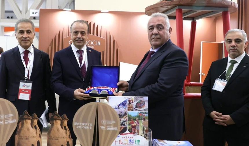 Göreme Tokyo’da dünya turizmine açıldı: Başkan’dan önemli temaslar