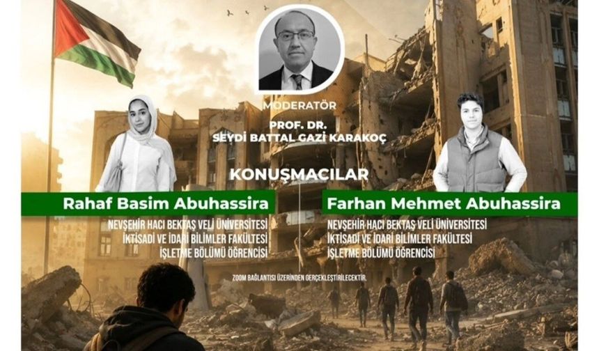 Gazzeli öğrenciler yaşadıklarını Nevşehir’den dünyaya anlatacak