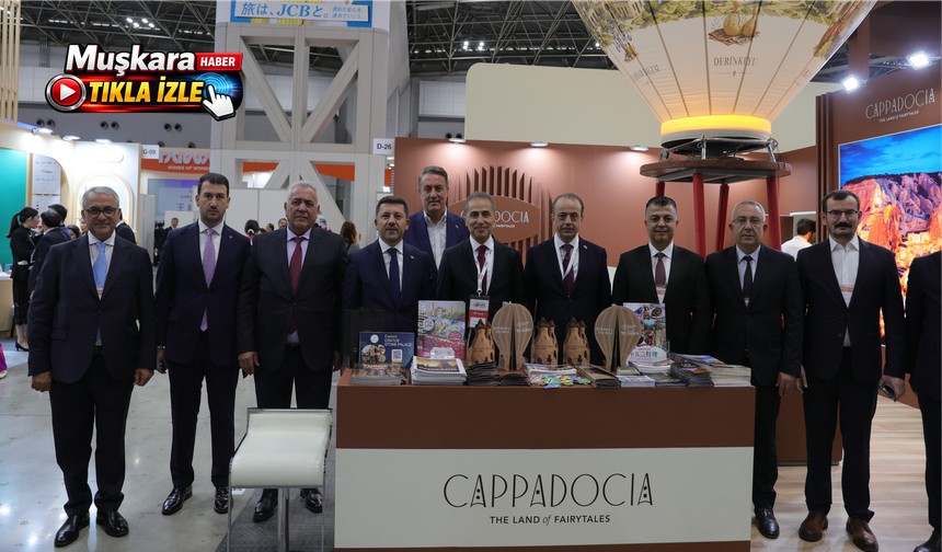 Kapadokya Tokyo’daki fuarda ilgi odağı oldu