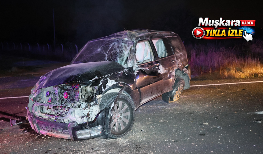 Nevşehir’de otomobil takla atıp karşı şeride geçti: 2 yaralı