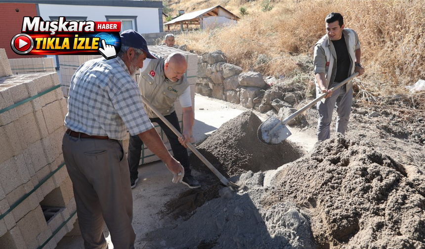 İHH gönüllüleri Nevşehir’de ihtiyaç sahiplerinin evlerini onarıyor