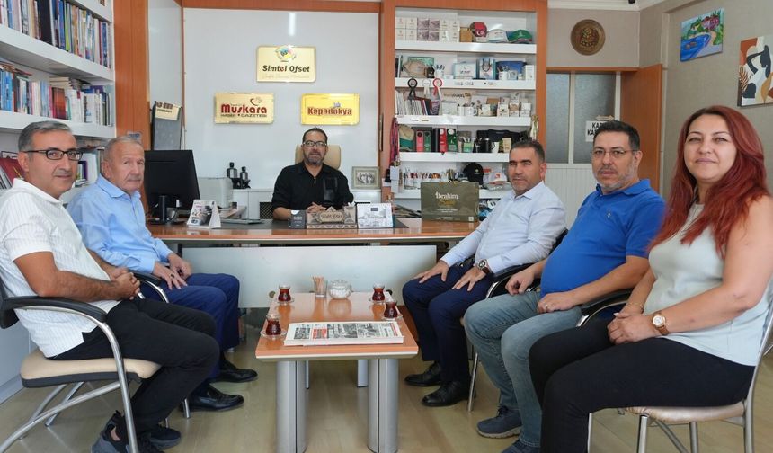 NTB Başkan Adayı Salaş’tan Muşkara Haber’e ziyaret