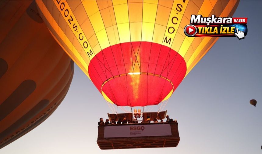 Balonlar bu kez rahim ağzı kanserine dikkat çekmek için yükseldi