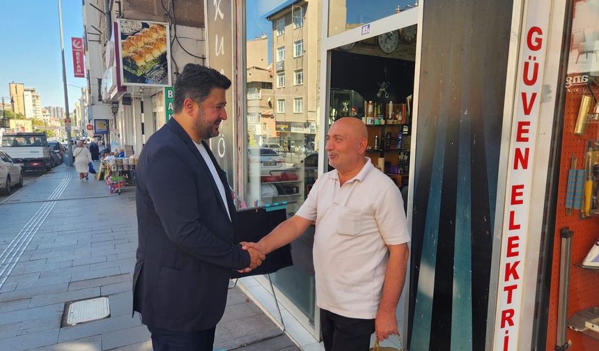 Milletvekili Çalışkan, esnaf ve vatandaşlarla buluştu
