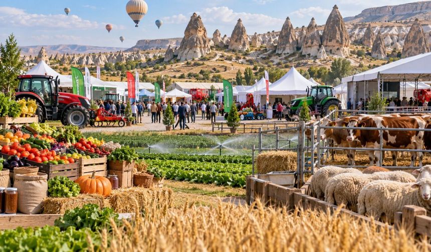Üreticiler dikkat: Nevşehir’de dev tarım fuarı düzenlenecek