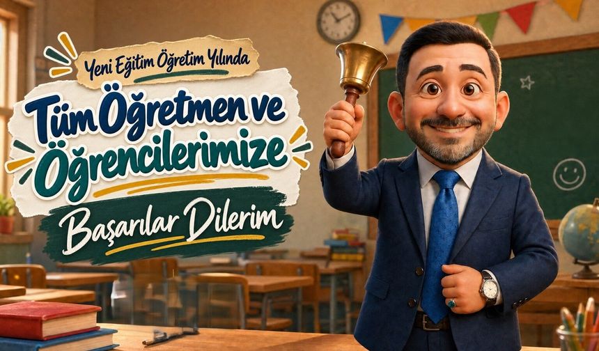 Başkan Rasim Arı’dan öğrencilere ve öğretmenlere mesaj