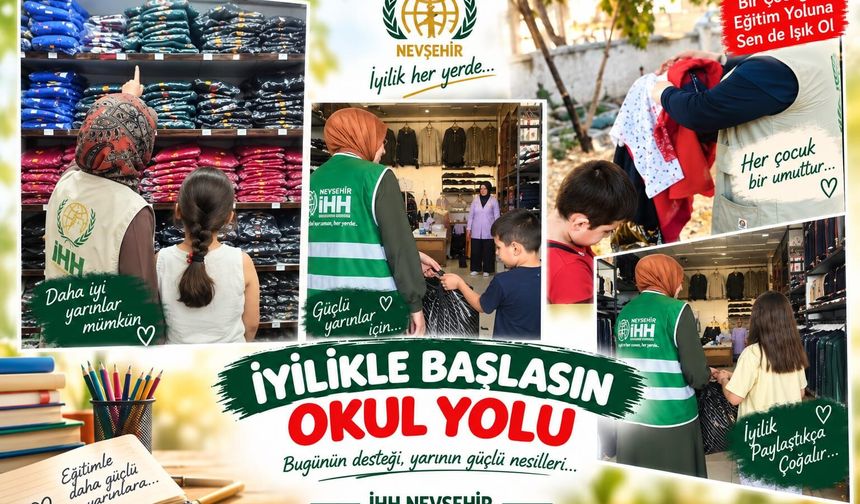 Nevşehir tek yürek oldu: 400 çocuğun yüzü gülecek